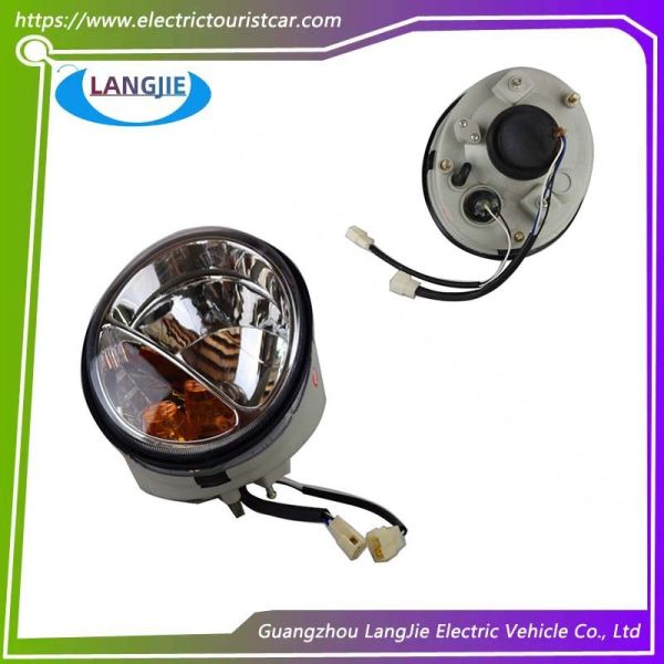 Strong Lighting Combination Headlights For Marshell Electric Sightseeing And Patrol Vehicle Components