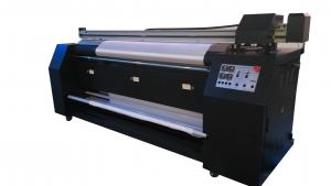 Quality Sublimation Satin Fabric Printing Machine 5.5KW Dual CMYK 1440 DPI for sale