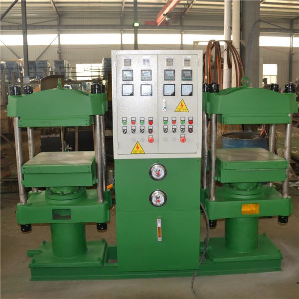 CE Certified CNC Control 600×600mm Duplex Plate Vulcanizing Machine for Rubber Products