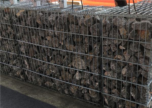 Buy Welded Galvanized Decorative Gabion Mesh Box for Landscape / Floor Protection at wholesale prices
