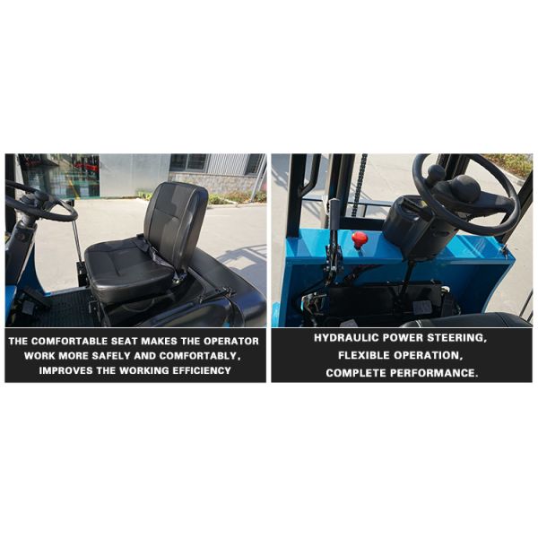 1.5t 4.5m Lithium Ion Battery Forklift