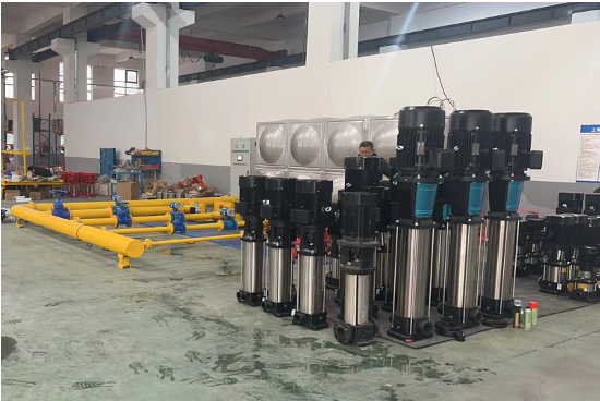 Multi Stage Centrifugal Vertical Pumps Custom Steepness For Irrigation