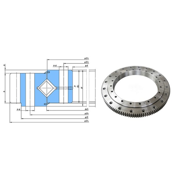 High quality Slewing bearing HJW3580