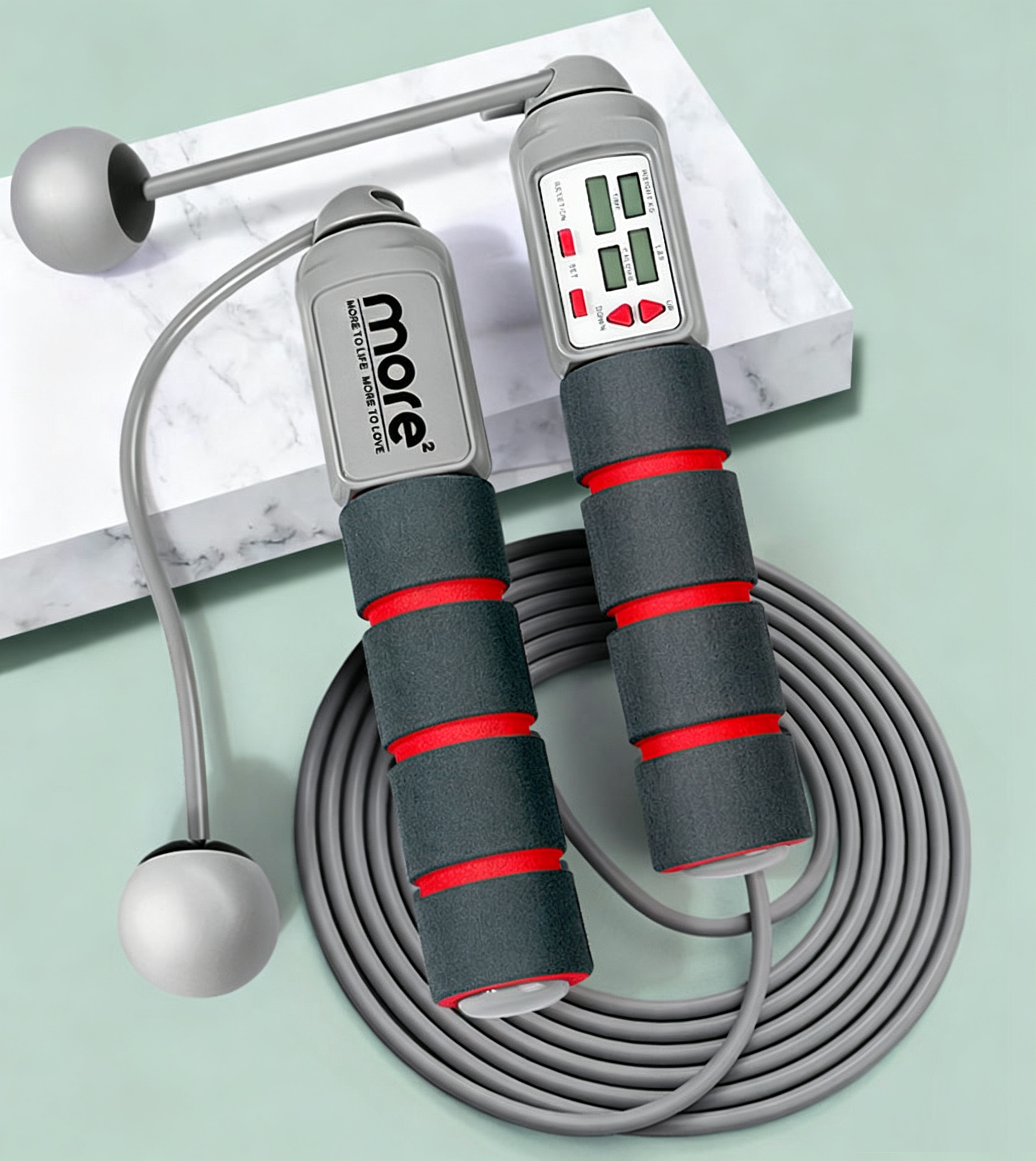Calorie Counter Cordless Jump Rope Workout For Beginners Multifunctional