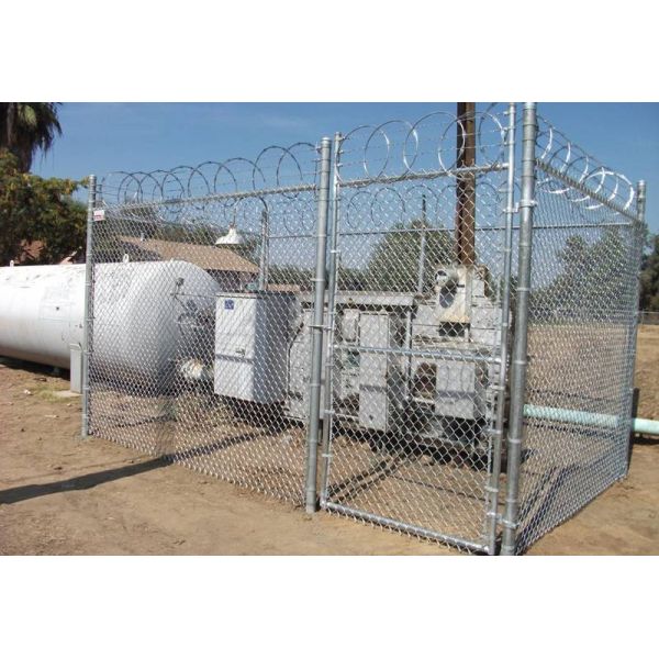 6ft Chain Link Fence Panels/Galvanized Chain Link Wire Mesh