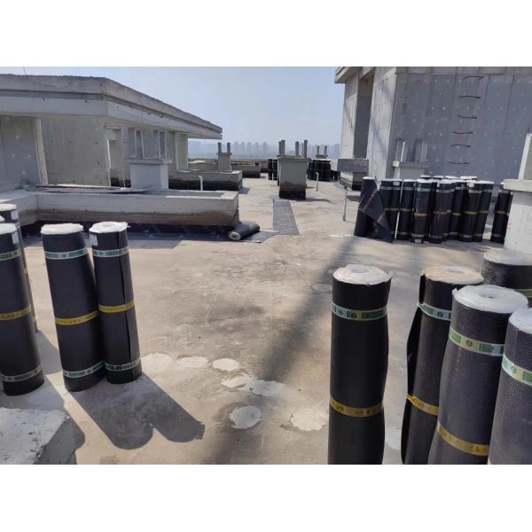 Plastic APP Modified Bitumen Waterproof Membrane For Basements Foundations Tunnels