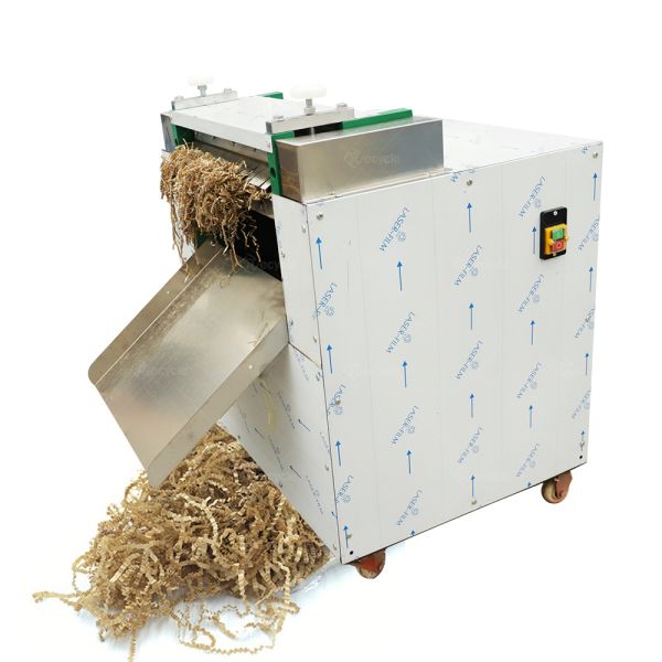 Electric Crinkle Cut Shredded Paper Machine for Gifts Decoration 190kg Machine Weight