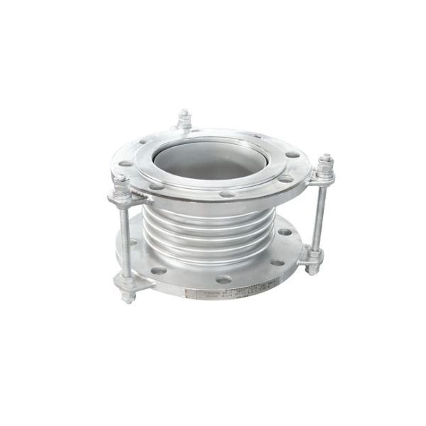 Pipe System Single Axial Expansion Joints / Shock Absorber With Tie Rods