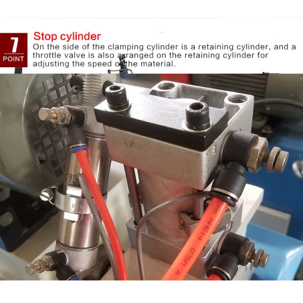 Cedar High Speed 60AC Automatic bar Chamfering Machine Efficient Chamfering Machine