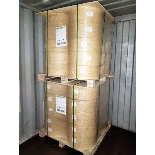 Biodegradable Solid Colour Straw Paper 15mm Width Roll For Making Drink Straw Tube
