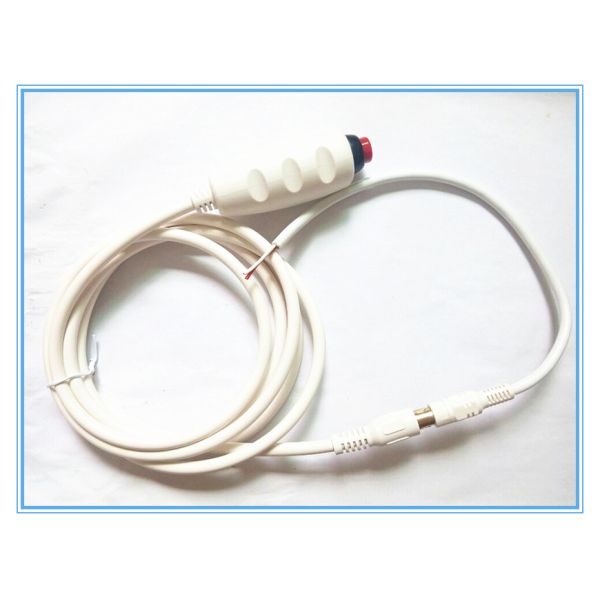 Professional Senior Citizens Nurse Call Cable RCA Monaural Plug With Button