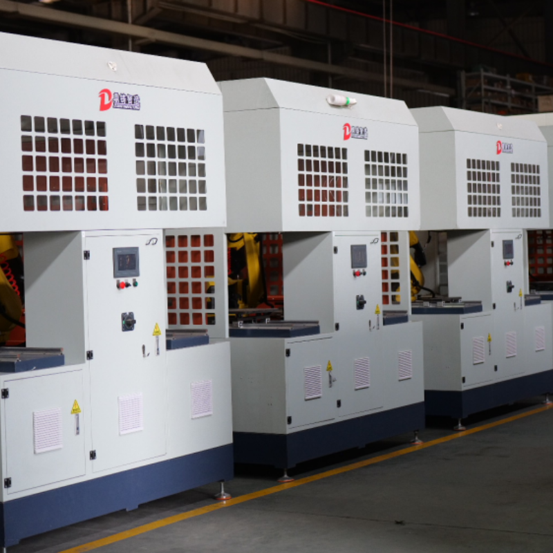 ABB Robotic Grinding Machine with Automatic Position Compensation