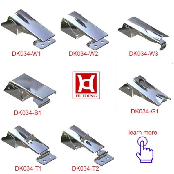 Anti Rust Stainless Steel Concealed Toggle Latch Surface Mounted