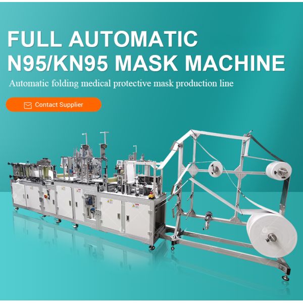 2022 New Model High Performance FFP2 Production Line N99 KN95 Ultrasonic N95 Face Mask Making Machine