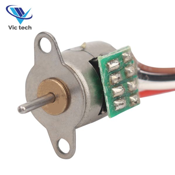 VSM0801 8mm 3.3V 2-Phase Micro Stepper Motor for Precision Instruments