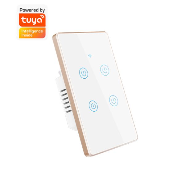 Classic US Standard Wifi Smart Wall Switch Voice Control Schedule Remote Control By Tuya App Smart Electric Switch