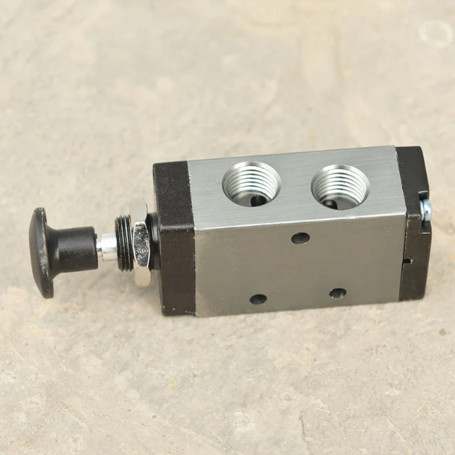 Durable 2-position 3-way Hand-pull Valve for High Flow Rate Applications in Industries