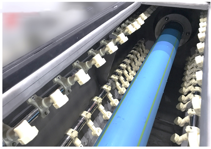 Servo Control HDPE Pipe Extrusion Line Single Screw