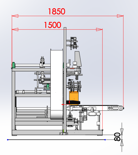 Efficient Servo motor line Automatic Winding Machine with adjustable tightness of PET packing belt automatic winder