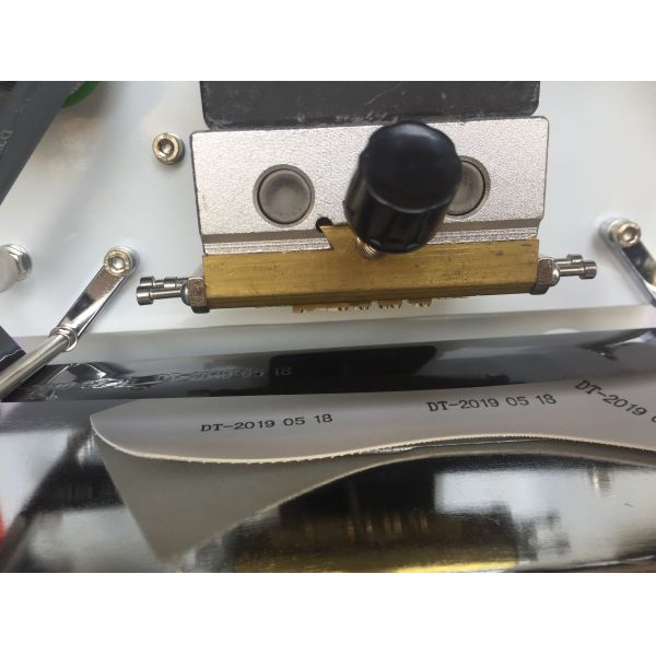 YT-266 Number Coding Machine Gold Silver Foil Automatic Digital Leather Logo Embossed Hot Stamping Machine