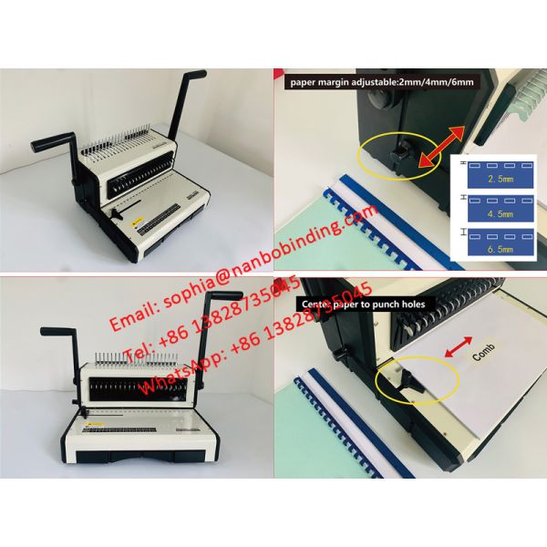School Office Use S950 Automatic Binding Machines, Desktop Punching Machines In China