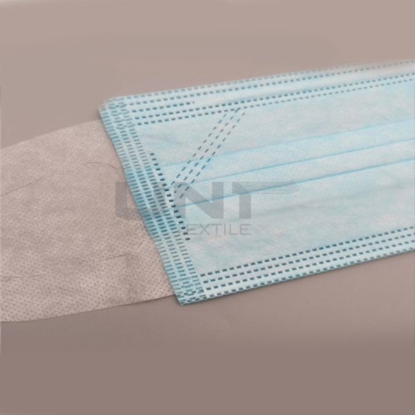 High production capacity three layers white disposable protective face mask with big earloop