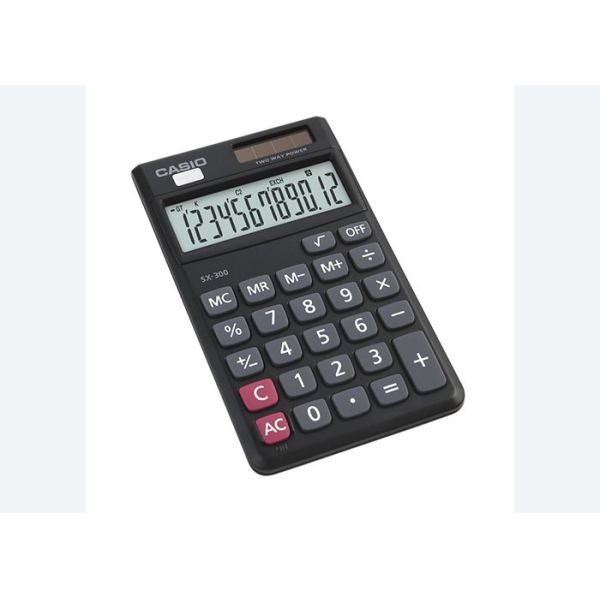 For Authentic Casio Casio SX-300 Mini Portable Carry on Pocket Small Calculator with Holster