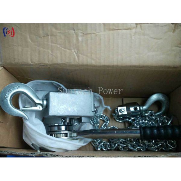 Aluminium Alloy Chain Lightweight Hoist Easy Handling Portability