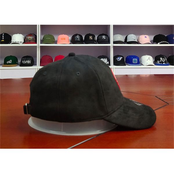 ACE Custom Rubber Patch Flat Embroidery Bill Logo Cool Cap Custom Metal Back Closure Buckle Baseball Snapback Cap