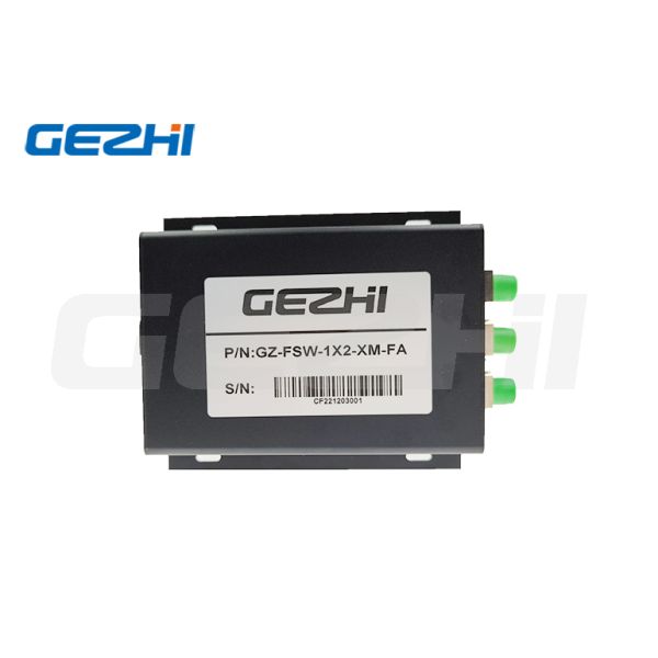 RS-232 Control 1x2 Mechanical Optical Switch Module front view
