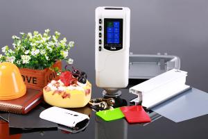 NR60CP knitted fabric testing color fastness stainess CIE lab color meter colorimeter with software 8mm 4mm aperture