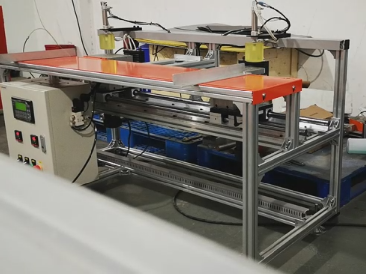 PP corrugated plastic edge sealing machine, layer pads making machine