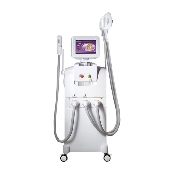 Multifunctional Laser Elight SHR IPL Machine 3 Handles Design Customizable