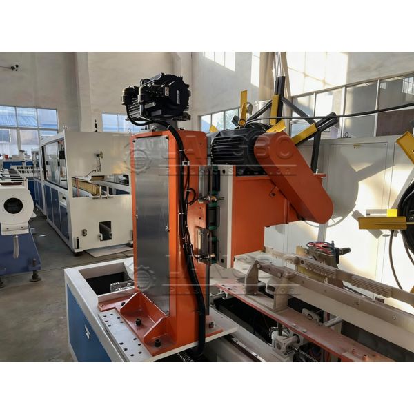 PVC PE PP Pipe Grooving Machine PVC Pipe Threading Machine Automatic PVC Slotting Machine