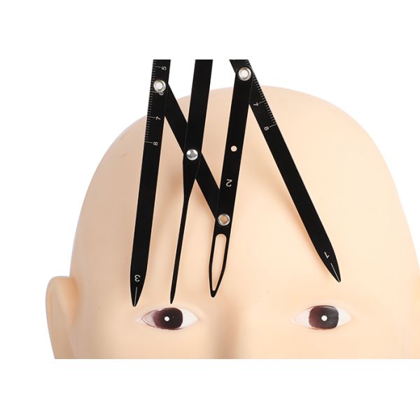 Black Ratio Caliper Tattoo Accessories Microblading Permanent Makeup Measure Tool Kits