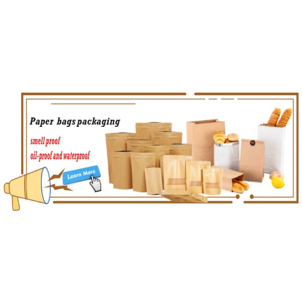 Customized Thickness Food Packaging Mylar Bag Ziplock Pouch Single Color Printing Plastic Packaging Bag Stand Up Pouch