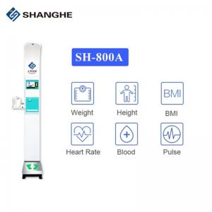 Quality Height And Weight Bmi Body Scale Blood Pressure Vending Machine for sale