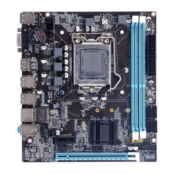 Customizable H61 Mainboard with LGA1155 I3 I5 I7 Processor Support Form Factor M-ITX