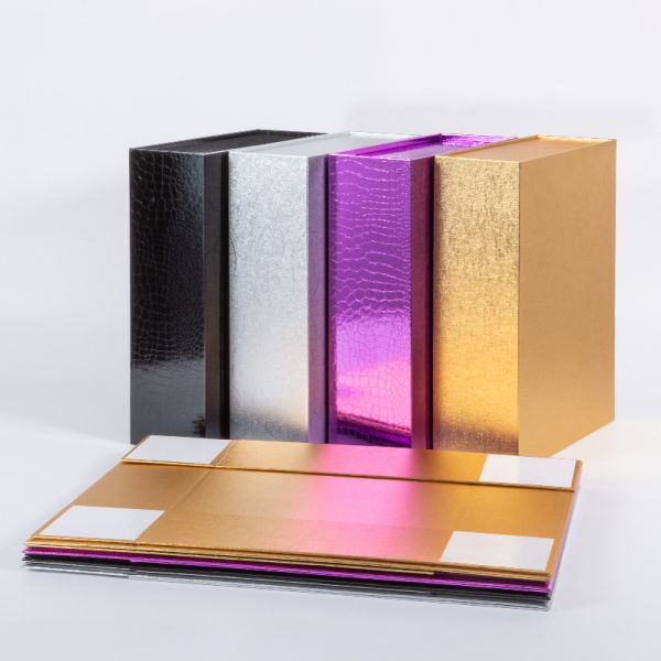 Recyclable Magnetic Packaging Box For Wigs Clothes Folding Box With Magnetic Closure