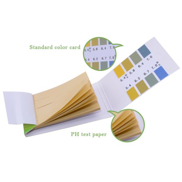 Precision PH Indicator PH 5.4-7.0 Test Indicator Paper Litmus Strips 100PCS/BOX
