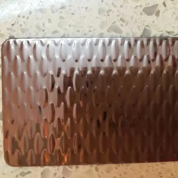 Industrial application of stainless steel floor plate