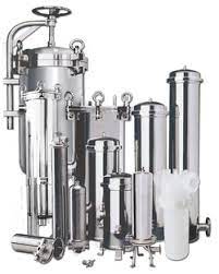 High Temperature Stainless Steel Multi Cartridge Filter Housing with Filtration Precision 10um