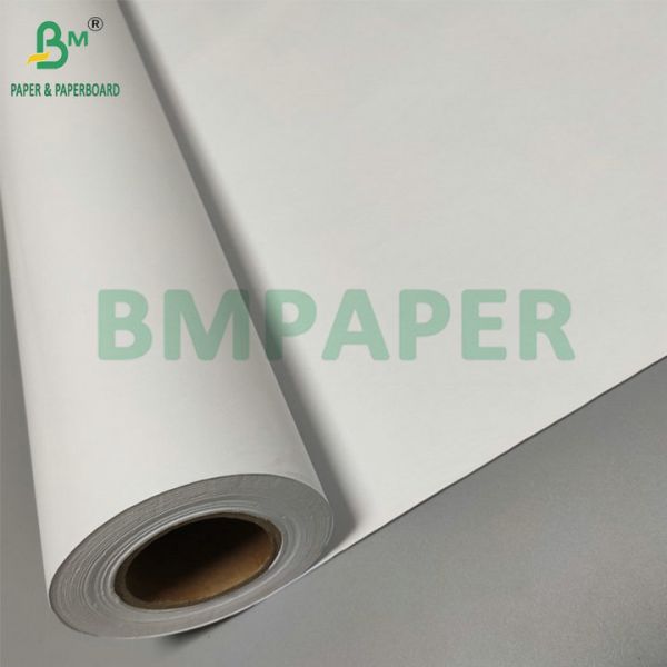 24'' X 150ft Coated 28lb Inkjet Plotter Paper Bond Roll 2'' Core