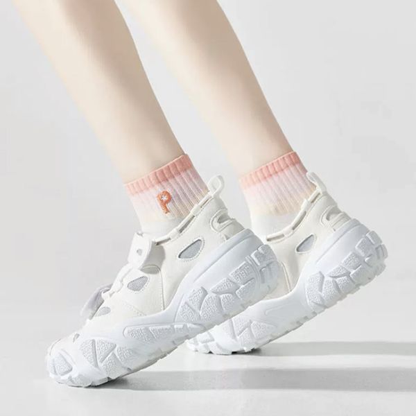 Spring Custom Embroidered Socks Breathable Ankle Cotton Socks