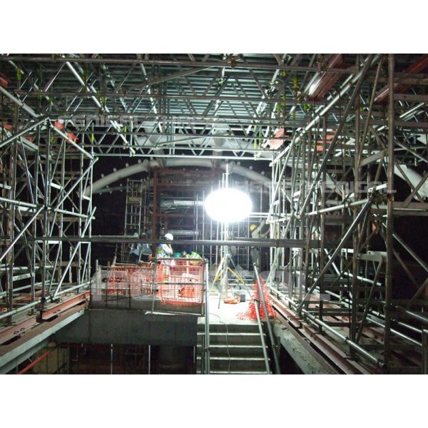 Tripod lighting balloon LED400w for safety illumination at construction site