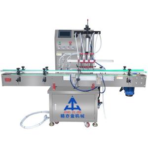 Quality stainless steels SUS304 Gear Pump Filling Machine Four Head for sale