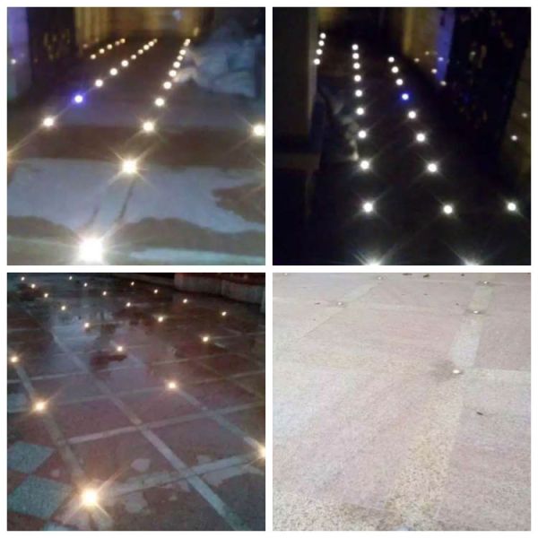 Small Led Outdoor Landscape Lighting Deck Step Wall Led Underground Light IP67 Low Voltage 12V Led Outside Lights