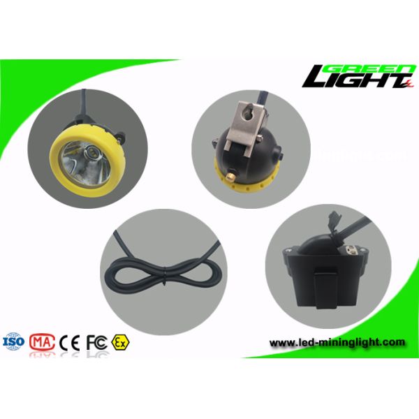 Waterproof IP68 LED Mining Light 10000lux High Brightness 16 Hours Working Time