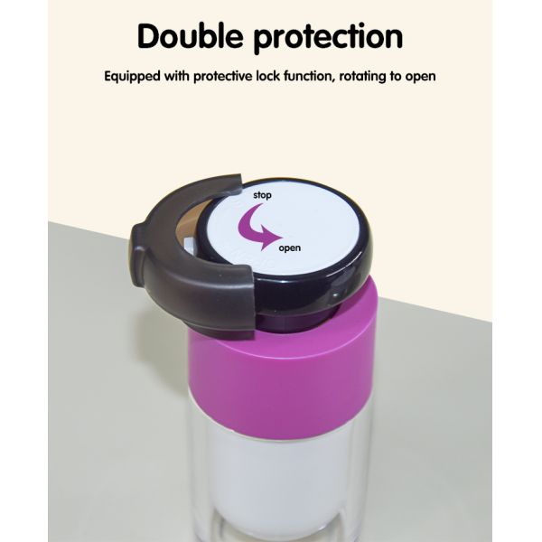 cosmetic packaging 15ml-30ml-50ml Double layer airless bottle