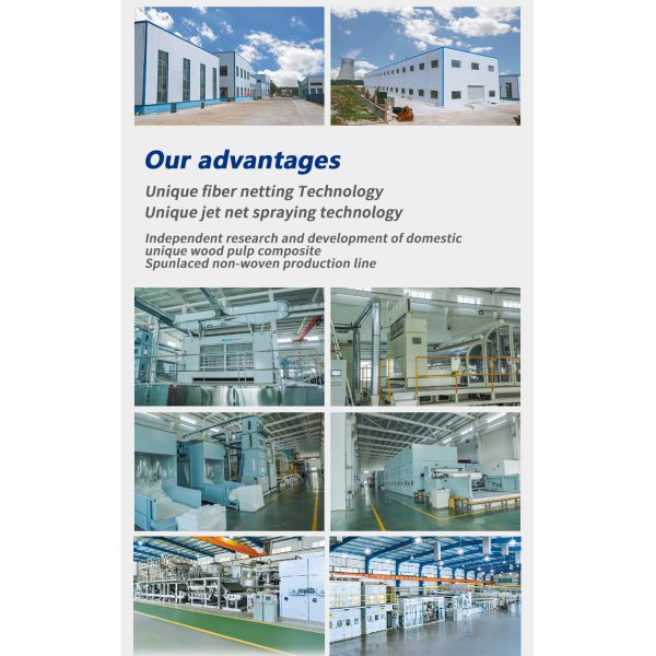 Nonwoven Micro Bamboo Fiber Fabric for Disposable Rag